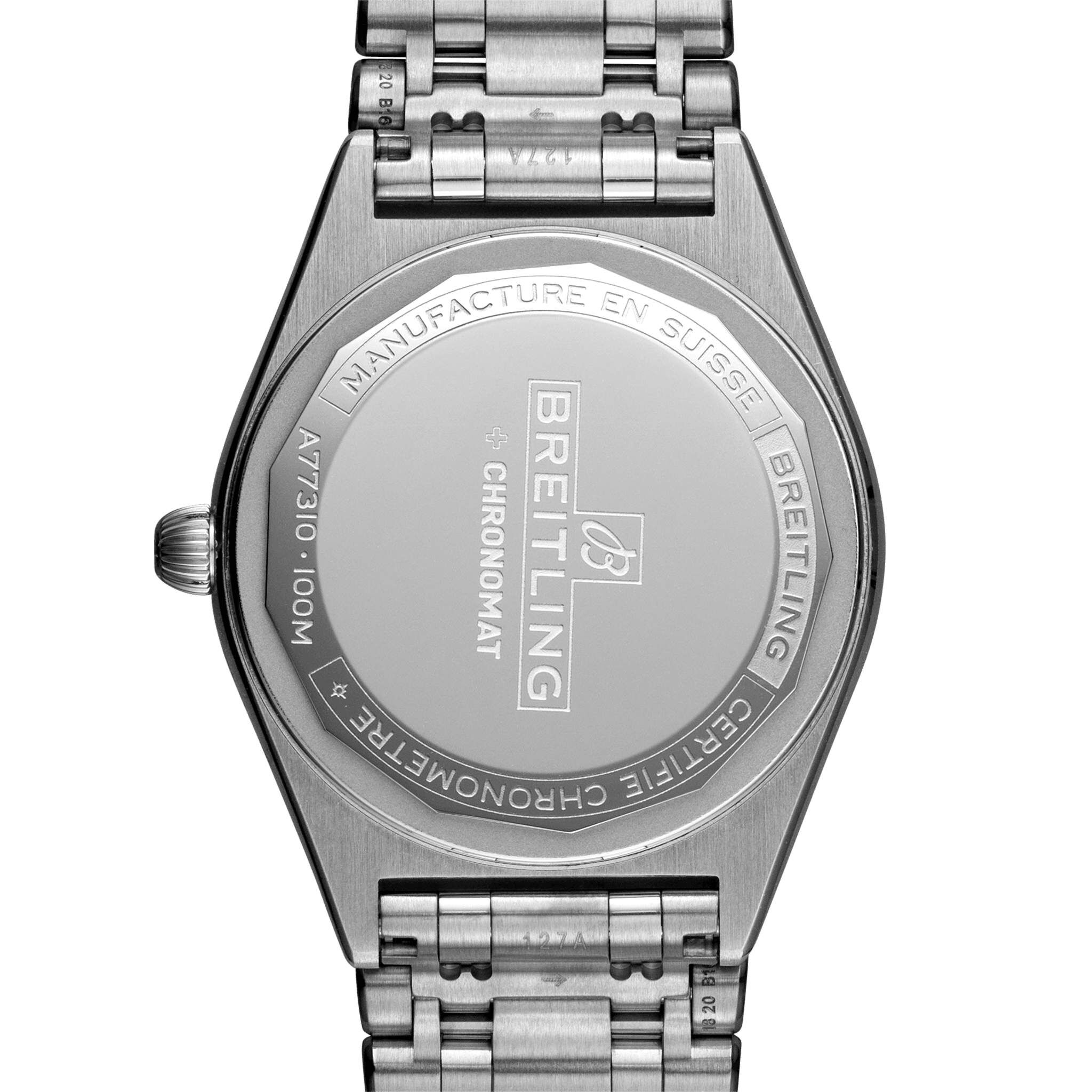 Chronomat SuperQuartz 32 mm Stainless Steel and Diamond Breitling